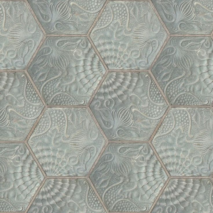 Tapetti Rebel Walls Hexagon Tiles Jade (R18526)