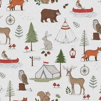 Tapetti Rebel Walls Camping Trip Mini, Nature (R18556)