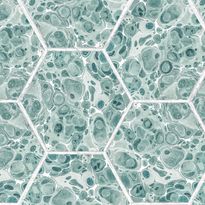 Tapetti Rebel Walls Marbled Hexagon Tiles