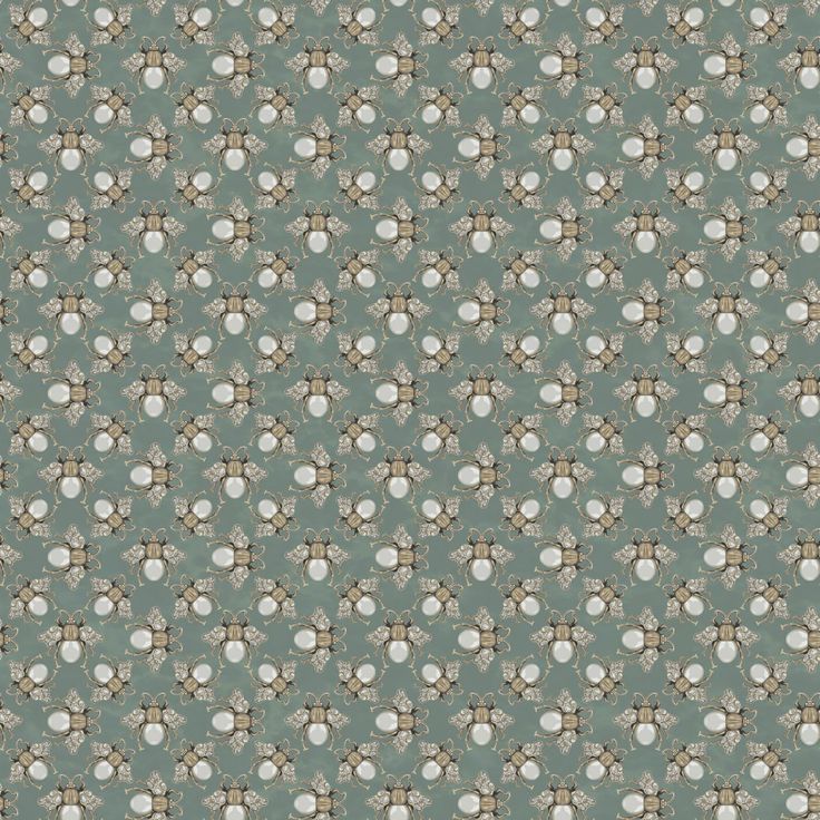 Tapetti Rebel Walls Small Jewel Wings, Emerald Green (R18569)
