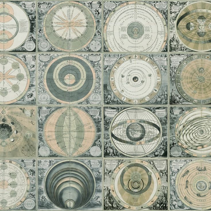 Tapetti Rebel Walls Tiny Solar System, Triangulum (R18578)