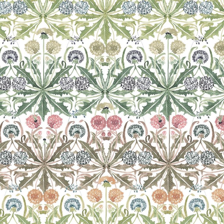 Tapetti Rebel Walls Dear Little Dandelion, Rainbow (R18579)