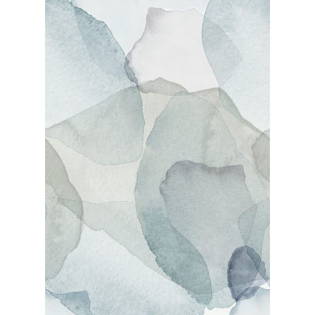 Kuvatapetti Rebel Walls Petals vaaleansininen, mittatilaus, non-woven