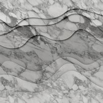 Mittatilaustapetti Rebel Walls 3D Wave, Marble (R18626)