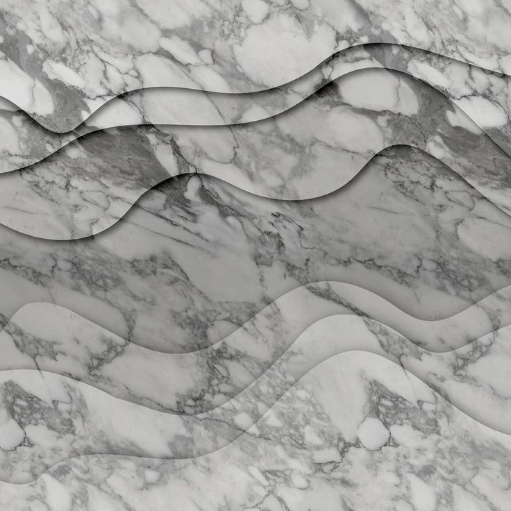Mittatilaustapetti Rebel Walls 3D Wave, Marble (R18626)