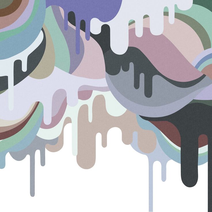 Mittatilaustapetti Rebel Walls Dripping Ice Cream Retro (R18649)