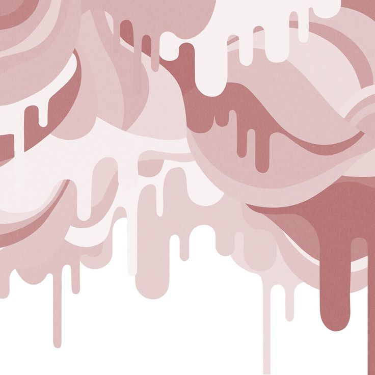 Mittatilaustapetti Rebel Walls Dripping Ice Cream Pink (R18652)