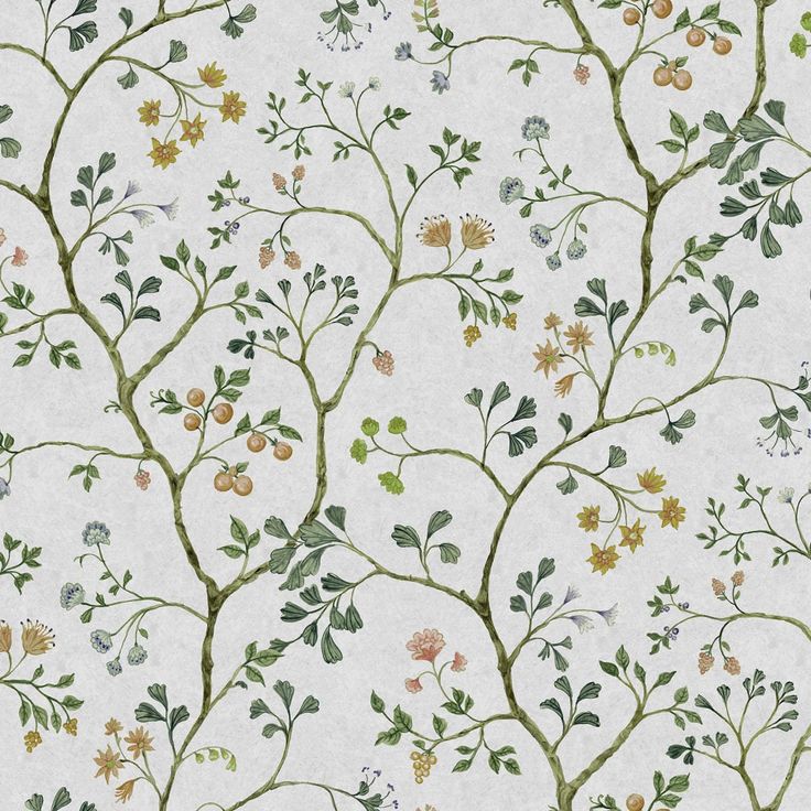 Mittatilaustapetti Rebel Walls Song Tree, Pearl (R19234)