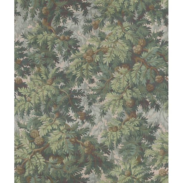 Kuvatapetti Rebel Walls Spruce Forest vihreä, mittatilaus, non-woven 