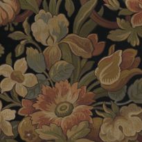 Mittatilaustapetti Rebel Walls Vintage Flora, Ebony (R19241)