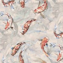 Mittatilaustapetti Rebel Walls Koi, Coral (R19301)