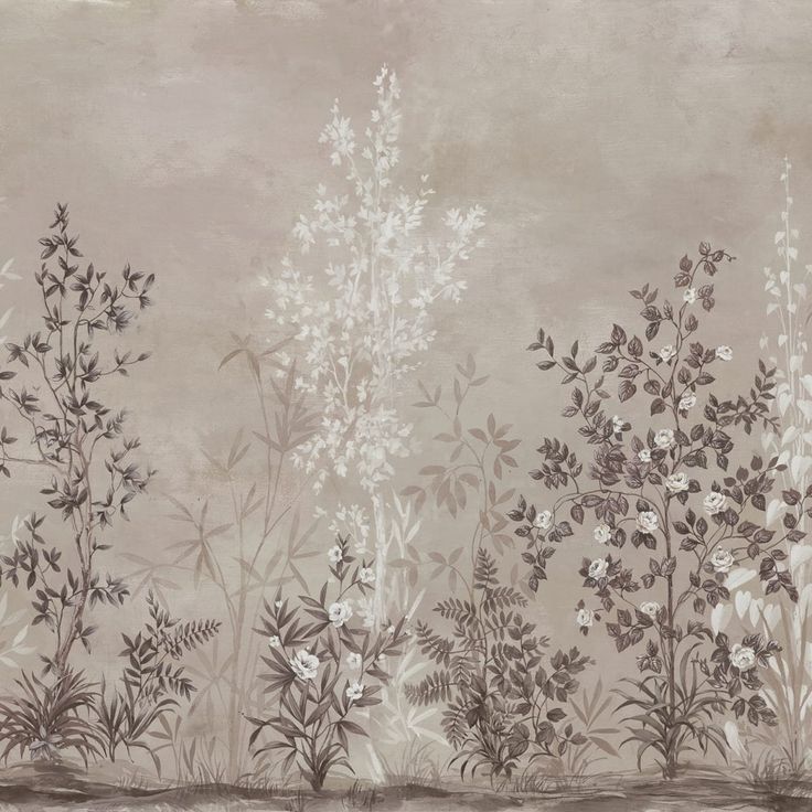 Mittatilaustapetti Rebel Walls Chinoiserie Haze, Sand (R19303)