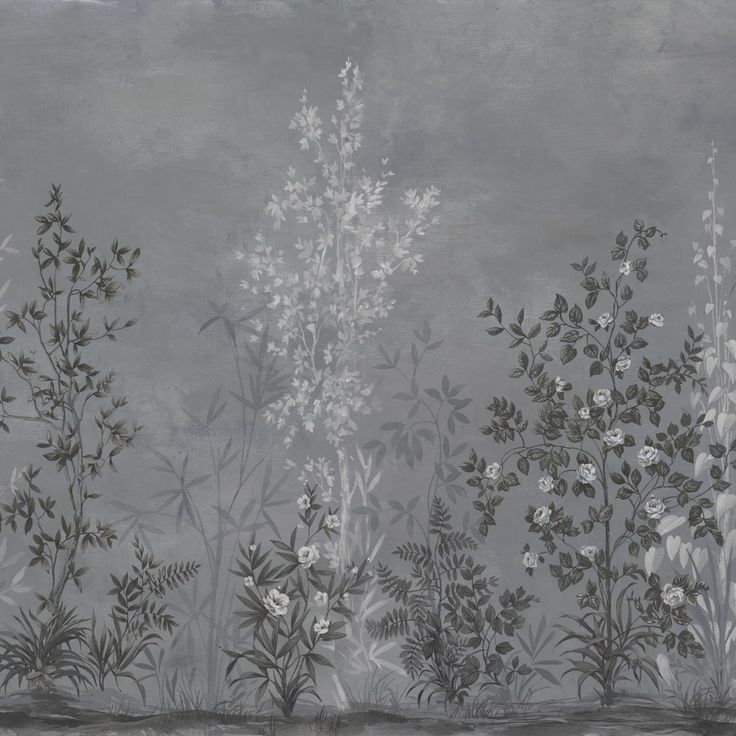 Mittatilaustapetti Rebel Walls Chinoiserie Haze, Blue (R19304)