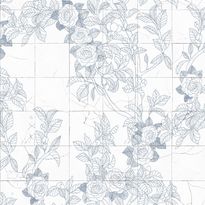 Mittatilaustapetti Rebel Walls Rose Tiles, Blue (R19311)