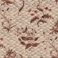 Mittatilaustapetti Rebel Walls Floral Ripple Rust (R19320)