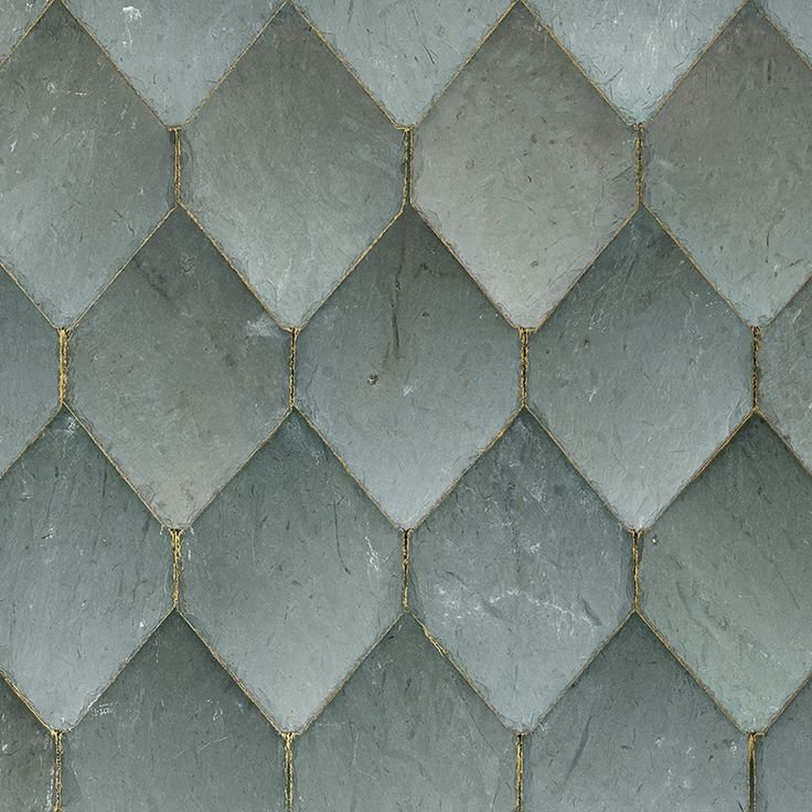 Mittatilaustapetti Rebel Walls Osaka Tiles, Emerald (R19330)