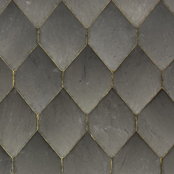 Mittatilaustapetti Rebel Walls Osaka Tiles, Gray (R19331)