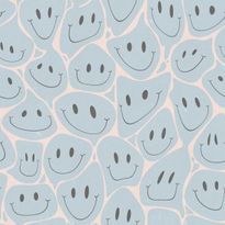 Mittatilaustapetti Rebel Walls Happy Rebel, Lightblue (R19377)
