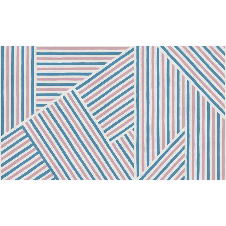 Mittatilaustapetti Rebel Walls Different Directions, Pink & Blue (R19409)