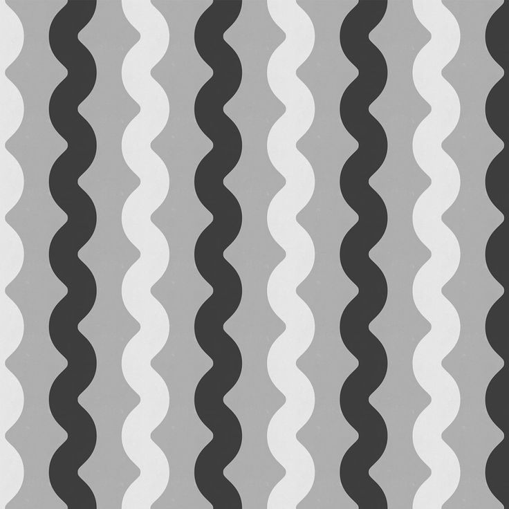 Mittatilaustapetti Rebel Walls Wobbly Black & White (R19423)