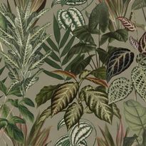 Mittatilaustapetti Rebel Walls Mischievous Jungle, Sand (R19445)
