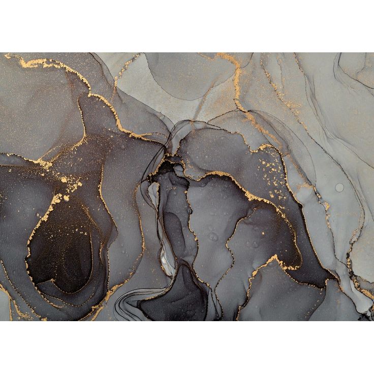 Kuvatapetti Rebel Walls Onyx musta, mittatilaus, non-woven