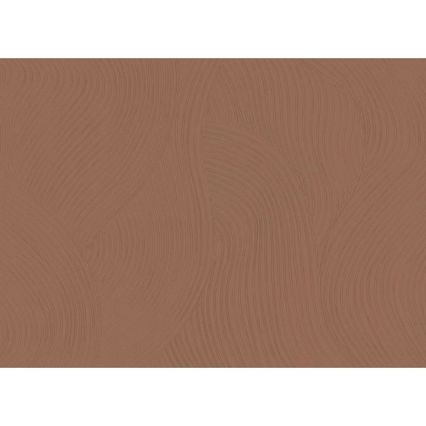 Kuvatapetti Rebel Walls Clay Flow mokka, mittatilaus, non-woven