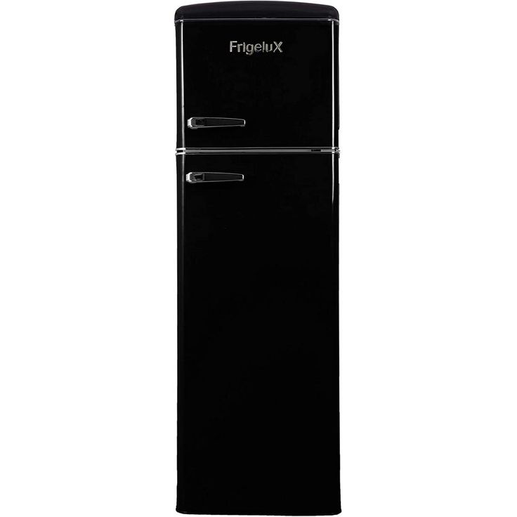 Jääkaappipakastin Frigelux RFDP246RNA, 55cm, musta