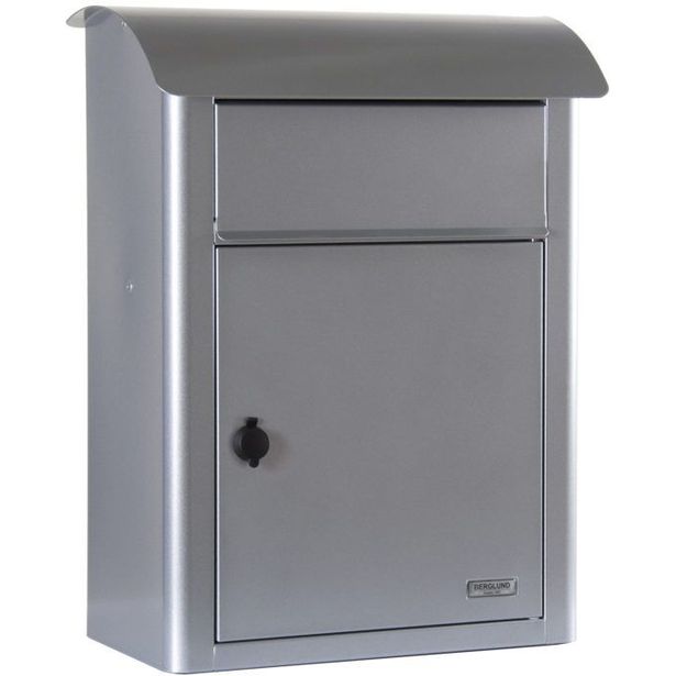 Postilaatikko Berglund SL400, hopea