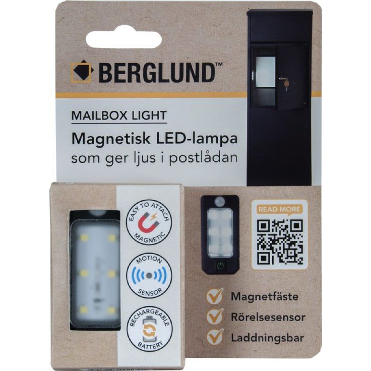 Postilaatikon LED-valo sensorilla