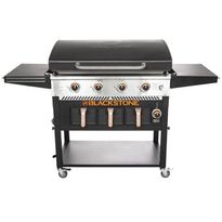 Parilagrilli Blackstone 36&quot;, sis. Airfryer, kaasu, 4 poltinta