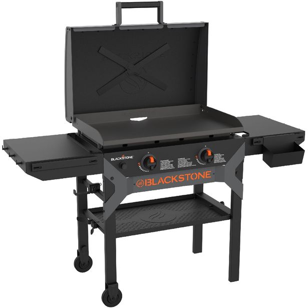 Parilagrilli Blackstone 28 Omnivore Iron Forge, kaasu, 2 poltinta