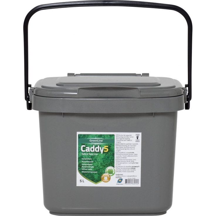 Kompostiämpäri Greenline 5l harmaa