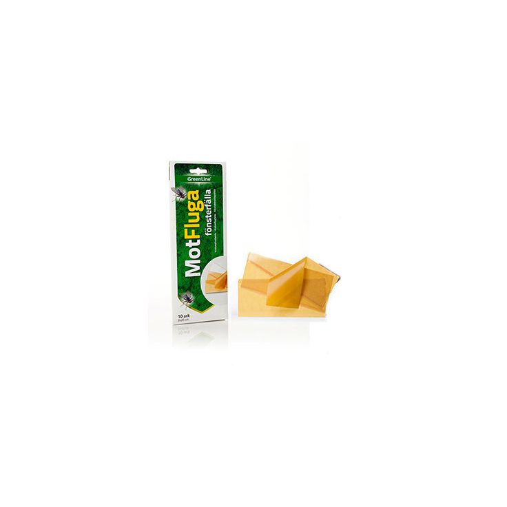 Kärpäsloukku Greenline MotFluga, liimapinta, 10kpl