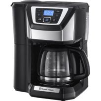 Kahvinkeitin Russell Hobbs kahvimyllyllä Chester Grind &amp; Brew 22000-56, musta/teräs