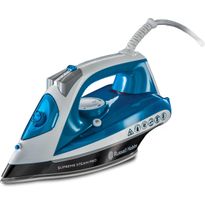 Silitysrauta Russell Hobbs Supreme Steam Pro 23971-56, valkoinen/turkoosi