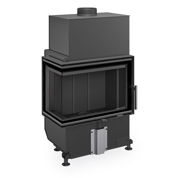 Takkasydän Romotop Heat L 4G S 60.44.33.26, 3,4-8,8 kW