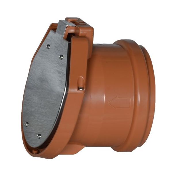Läppäpadotusventtiili Rotomon 110mm