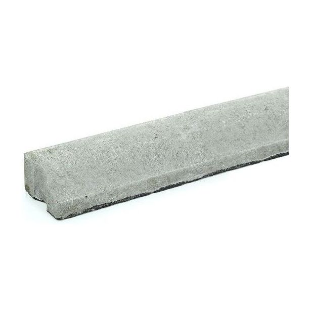 Liimattava reunakivi Rudus, suora, 1000x130x80mm, sileä, harmaa