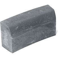 Upotettava reunakivi Rudus H5, kaarre R2500 kovera, 560x170x300mm, sileä, harmaa