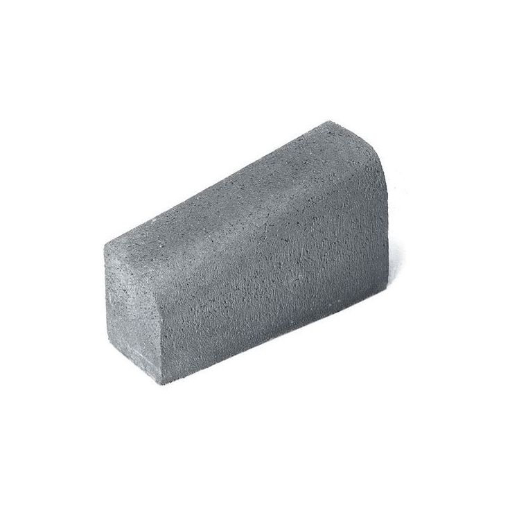 Upotettava madalluskivi Rudus H10, vasen, 500x170x300mm, sileä, harmaa