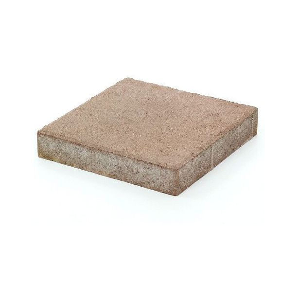 Betonilaatta Rudus, 298x298x50mm, sileä, hiekanruskea