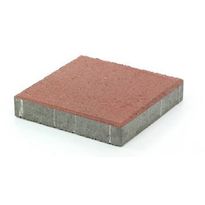 Betonilaatta Rudus, 298x298x50mm, sileä, punainen