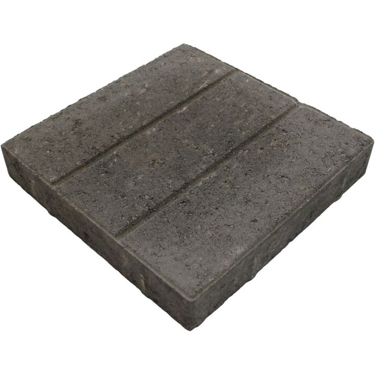 Urallinen betonilaatta Rudus, 300x300x50mm, musta