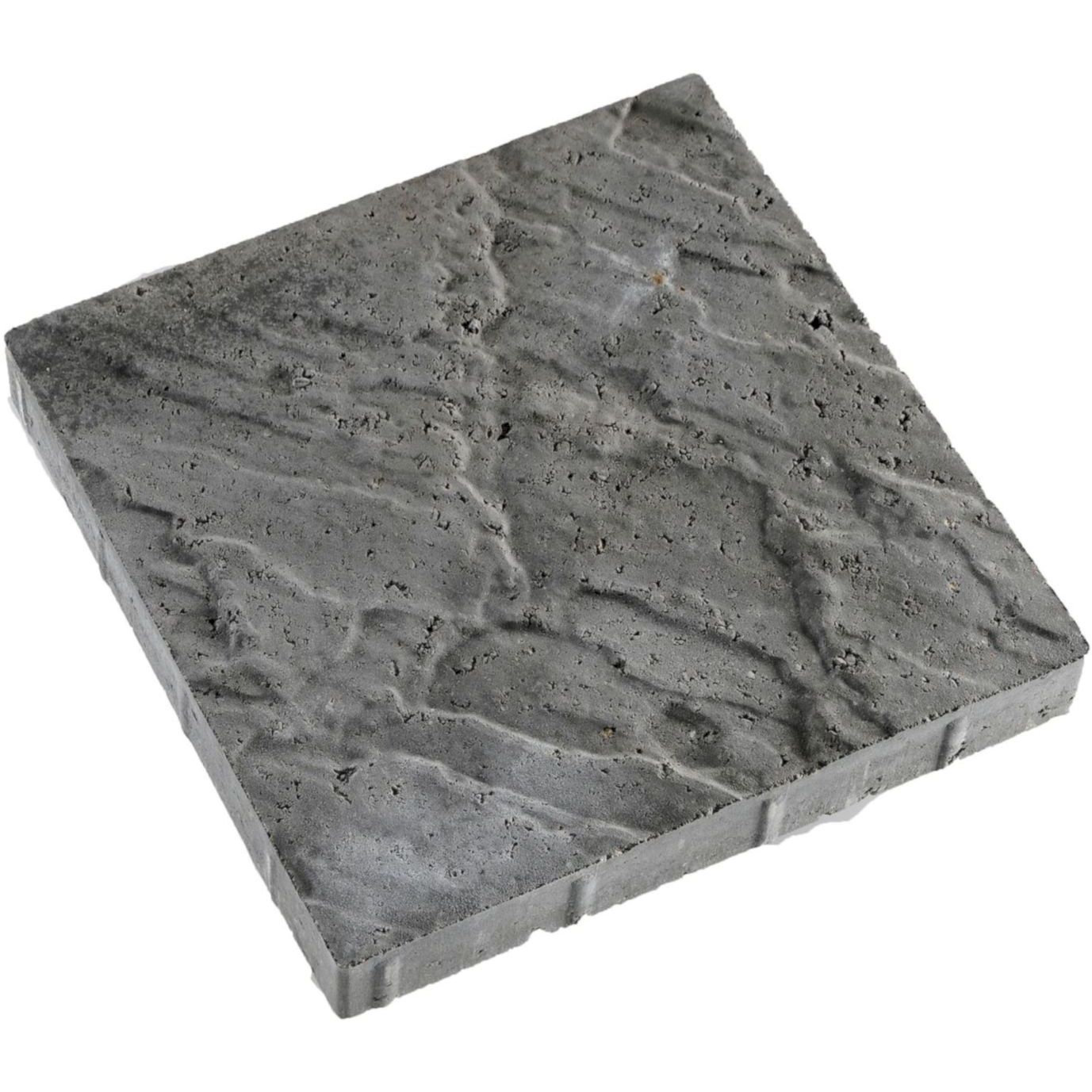 Rustiikkilaatta Rudus, 418x418x60mm, harmaa