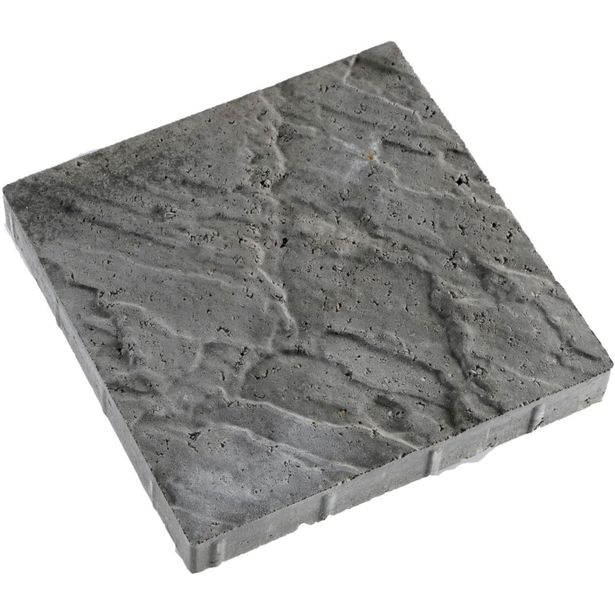 Rustiikkilaatta Rudus, 418x418x60mm, harmaa