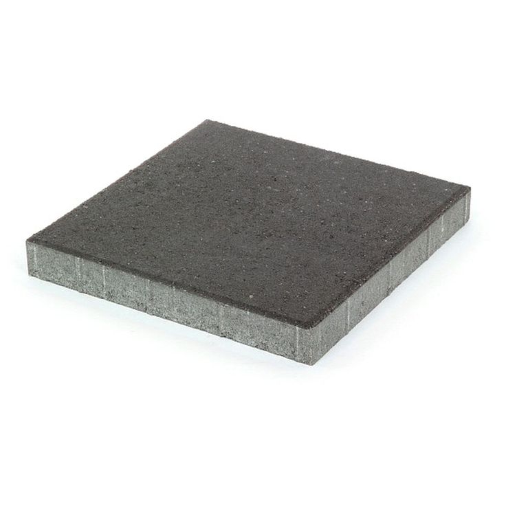 Betonilaatta Rudus 398x398x50 mm sileä musta