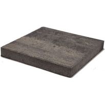 Betonilaatta Rudus, 398x398x50mm, sileä, mustaharmaa