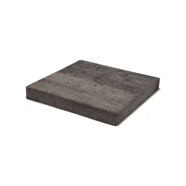 Betonilaatta Rudus, 398x398x50mm, sileä, mustaharmaa