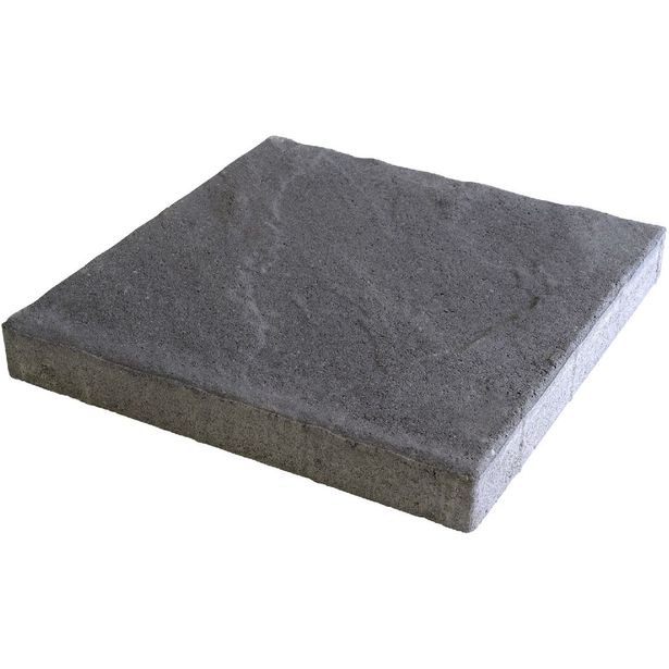 Betonilaatta Rudus 398x398x50mm, profiloitu, musta